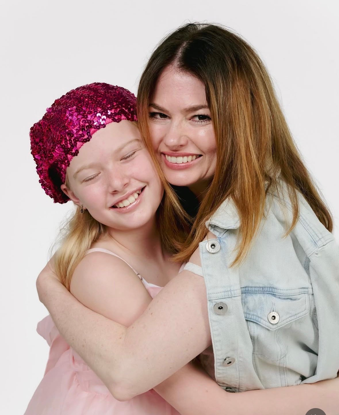 Caroline K. with her daughter